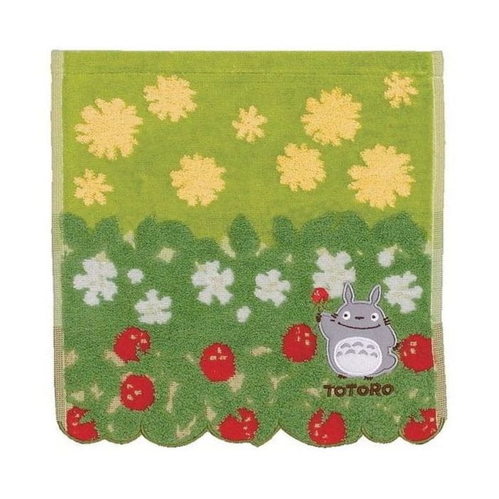 My Neighbor Totoro Mini Towel Flowers & Stawberries 25 x 25 cm    