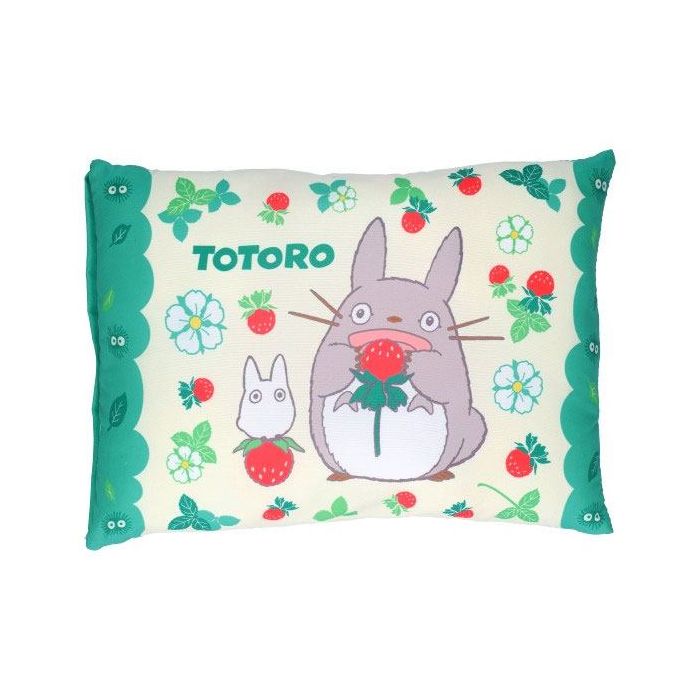 Totoro & Strawberries Cushion - Marushin - My Neighbor Totoro