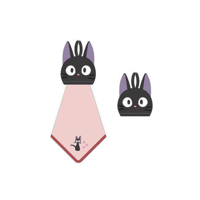 Kiki's Delivery Service Pop-Up Mini Towel Jiji 25 x 25 cm