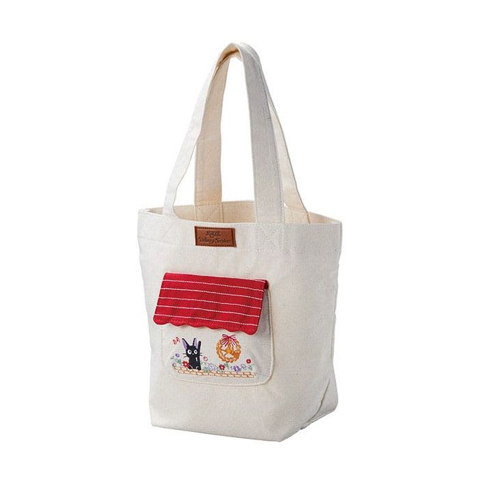Kiki's Delivery Service Tote Bag Jiji in the flowers 