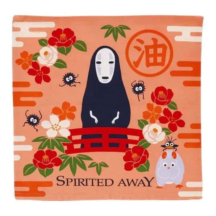 Spirited Away Natsu Cushion Cover No Face & Flowers