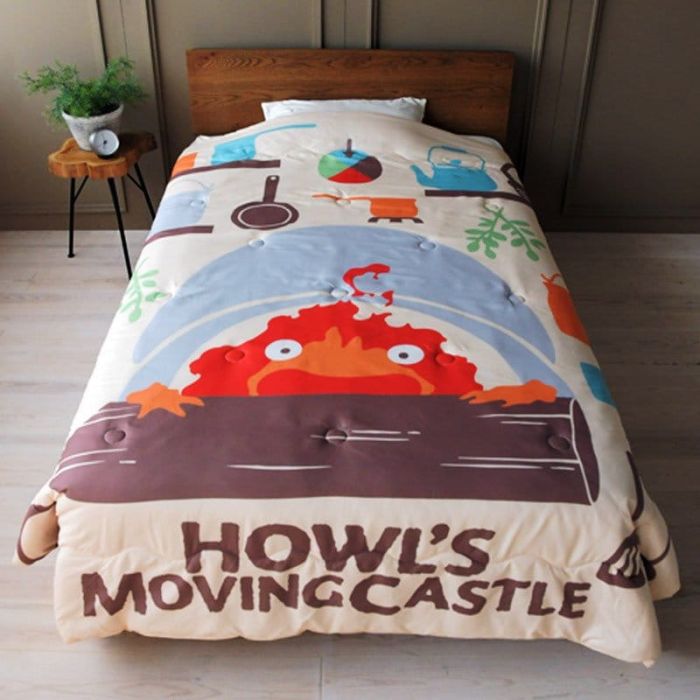 Howl’s Moving Castle Natsu Comforter Cook with Calcifer