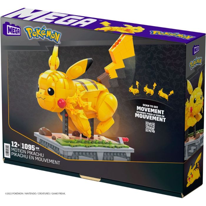 Pokémon Mega Construx Construction Set Motion Pikachu