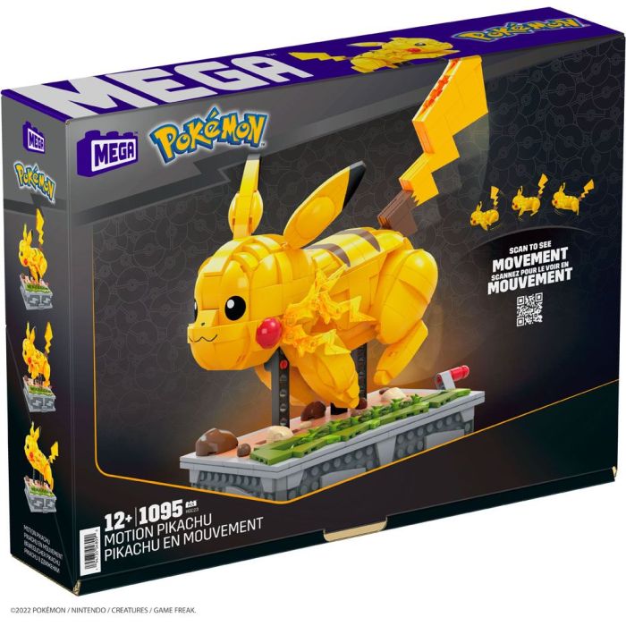 Pokémon Mega Construx Construction Set Motion Pikachu