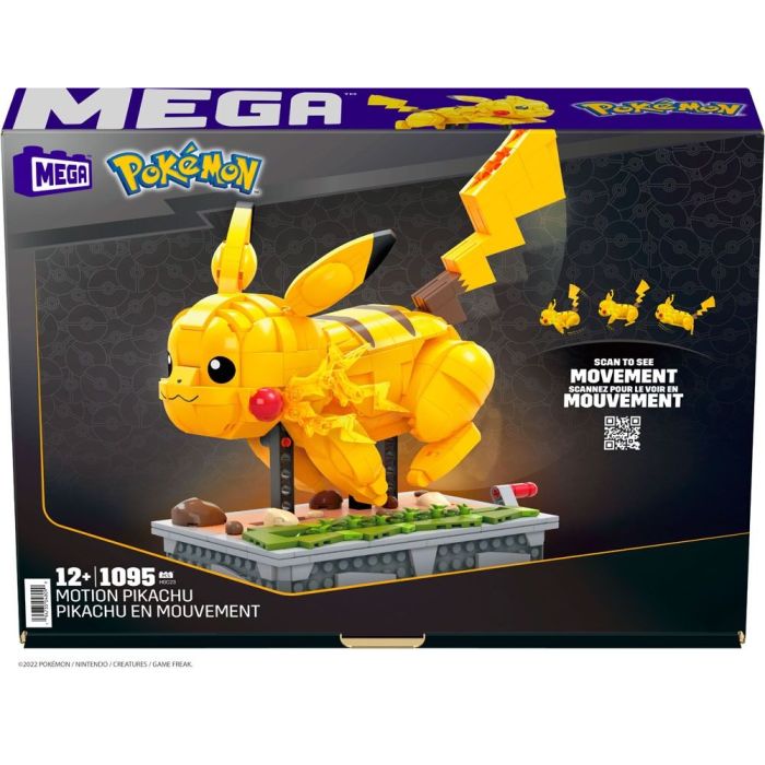 Pokémon Mega Construx Construction Set Motion Pikachu