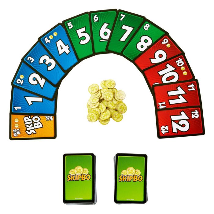 Skip-Bo Masters Card Game 