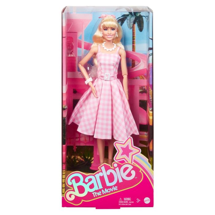 Barbie The Movie Doll Barbie in Pink Gingham Dress