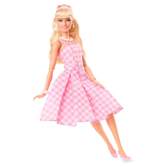 Barbie The Movie Doll Barbie in Pink Gingham Dress