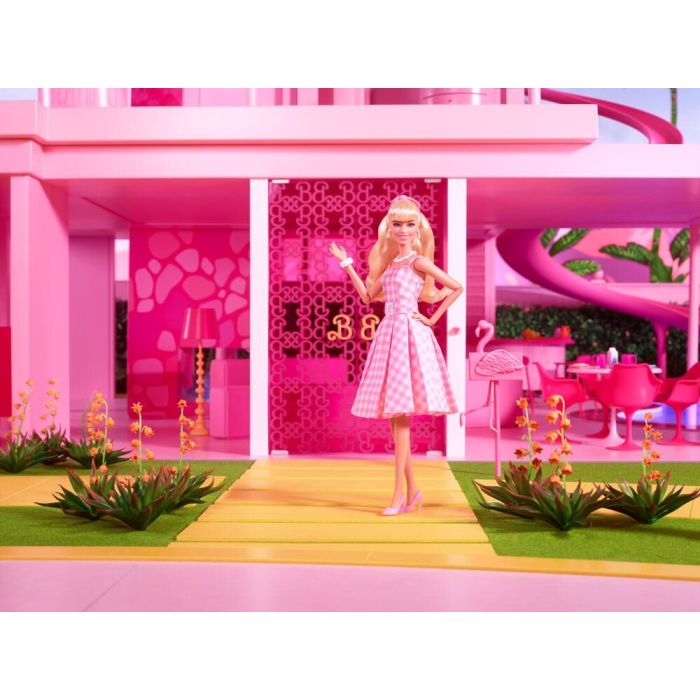 Barbie The Movie Doll Barbie in Pink Gingham Dress