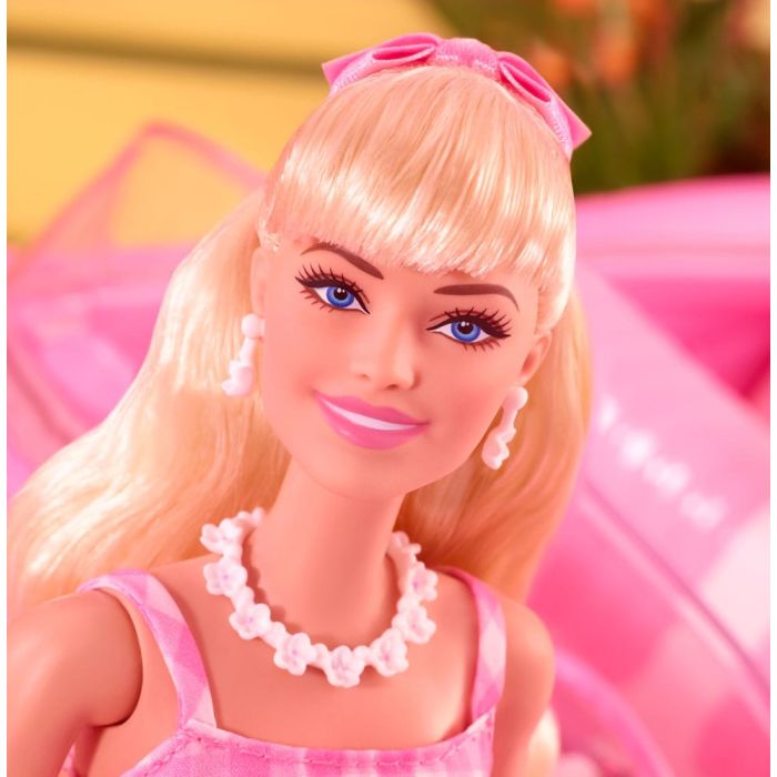 Barbie The Movie Doll Barbie in Pink Gingham Dress