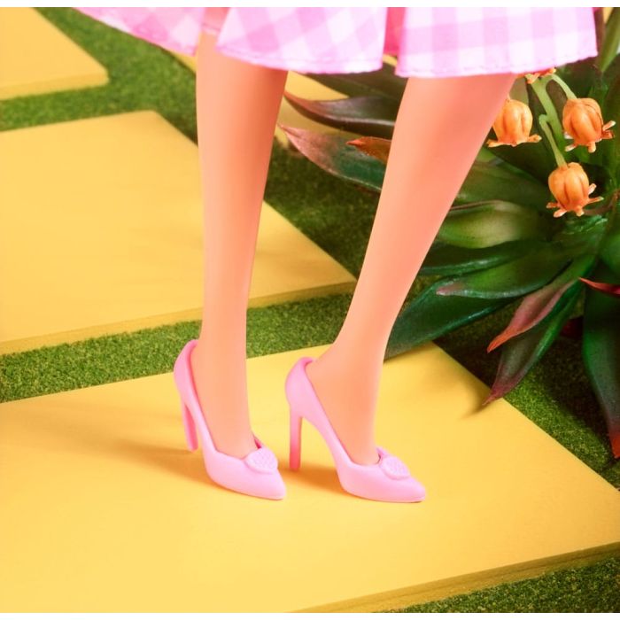 Barbie The Movie Doll Barbie in Pink Gingham Dress