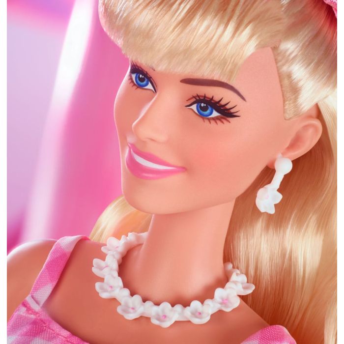 Barbie The Movie Doll Barbie in Pink Gingham Dress