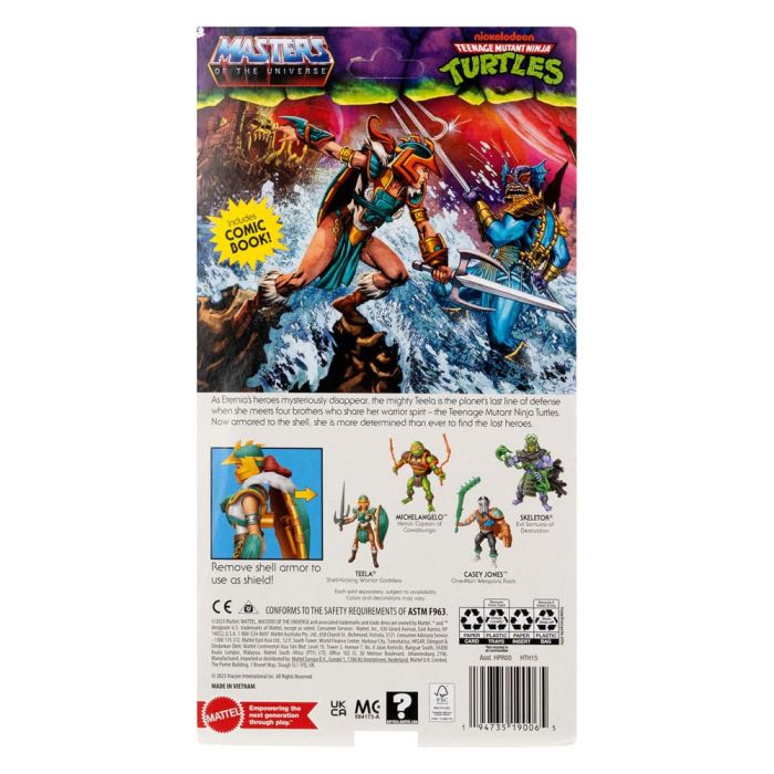 MOTU x TMNT: Turtles of Grayskull Action Figure Teela 14 cm