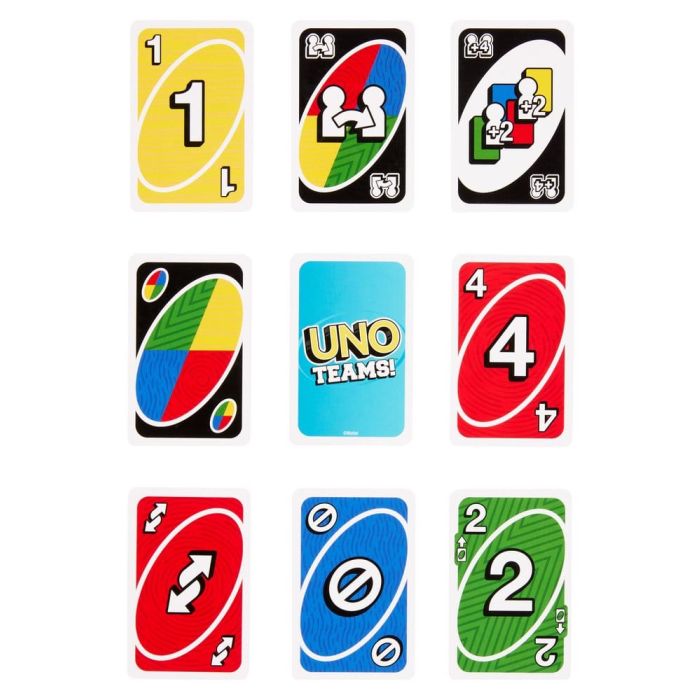 UNO Teams Card Game