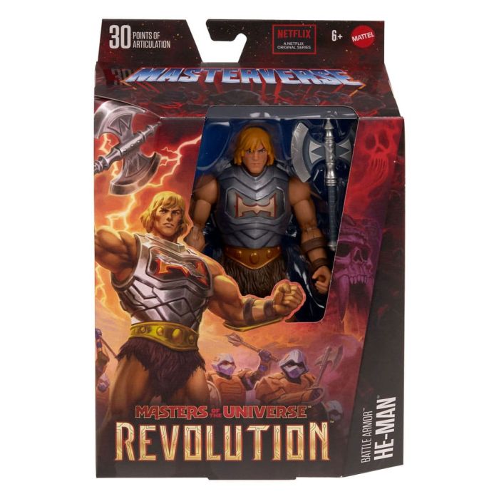 Masters of the Universe: Revolution Masterverse Action Figure Battle Armor He-Man 18 cm