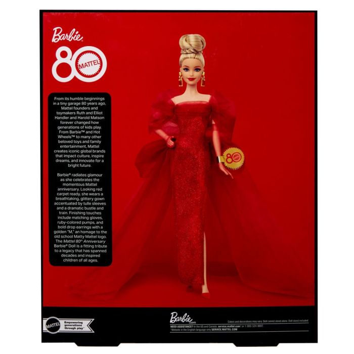 Barbie Signature Doll 80th Anniversary Blonde