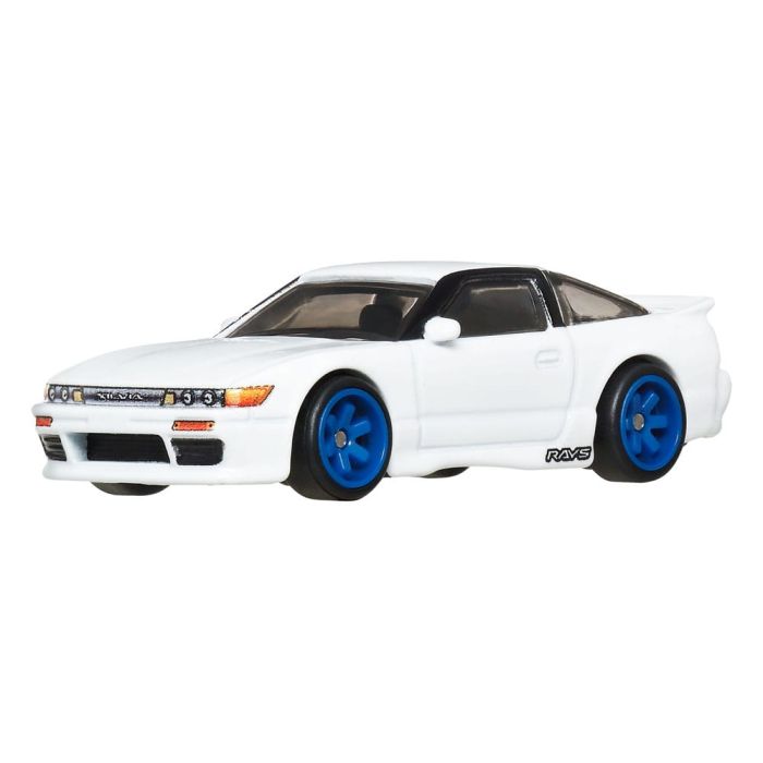 Hot Wheels Premium Car Culture Diecast Vehicle 2-Pack 1/64 '96 Nissan 180SX Type X & Nissan SilEighty