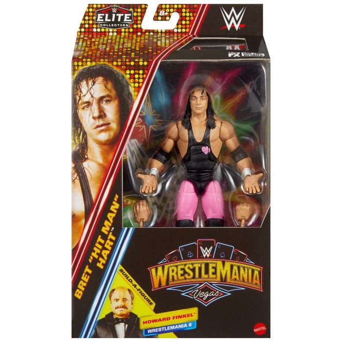 WWE WrestleMania Elite Collection Action Figure Bret 
