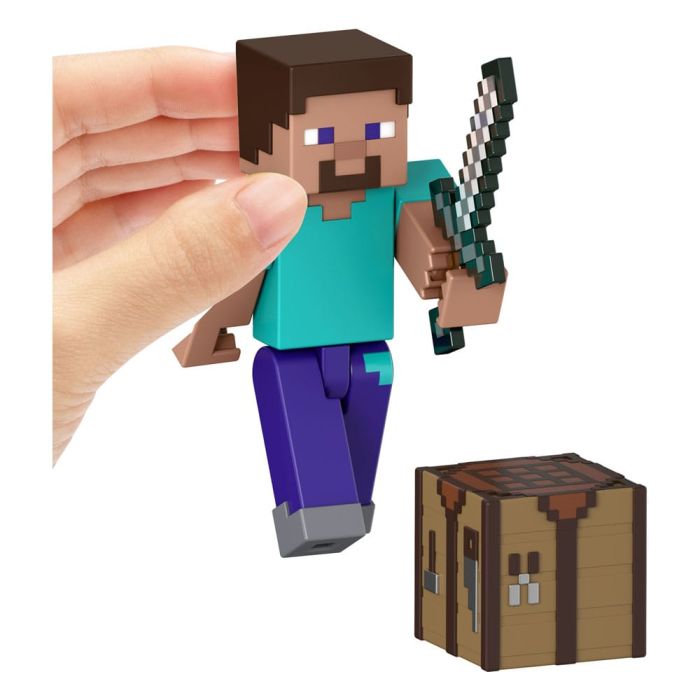 Minecraft Action Figure Steve 8 cm