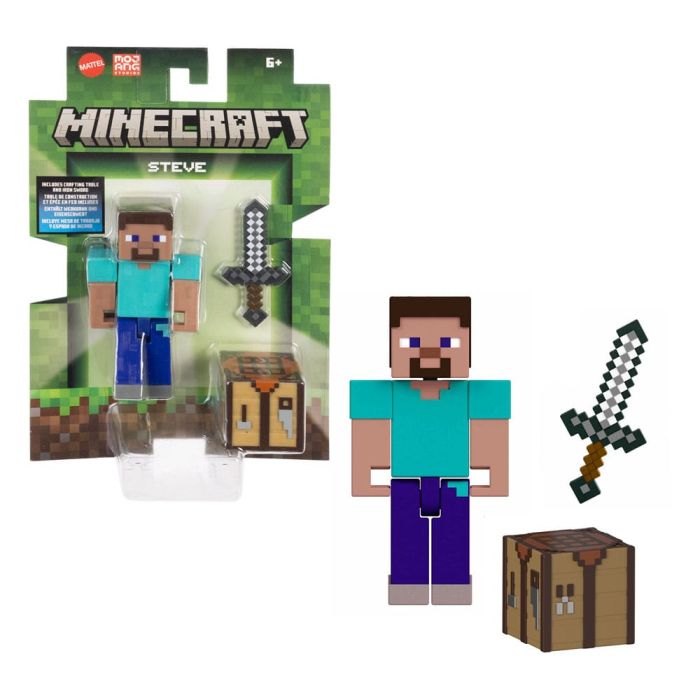 Minecraft Action Figure Steve 8 cm