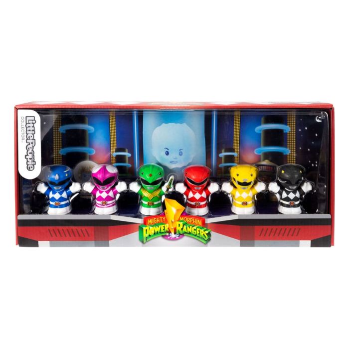 Mighty Morphin Power Rangers Fisher-Price Little People Collector Mini Figures 6-Pack 7 cm