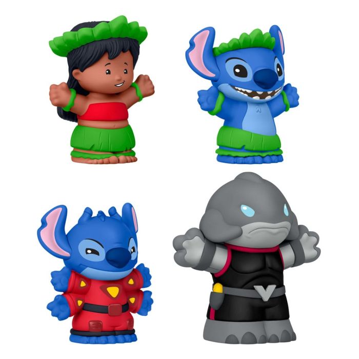 Lilo & Stich Fisher-Price Little People Collector Mini Figures 4-Pack 7 cm