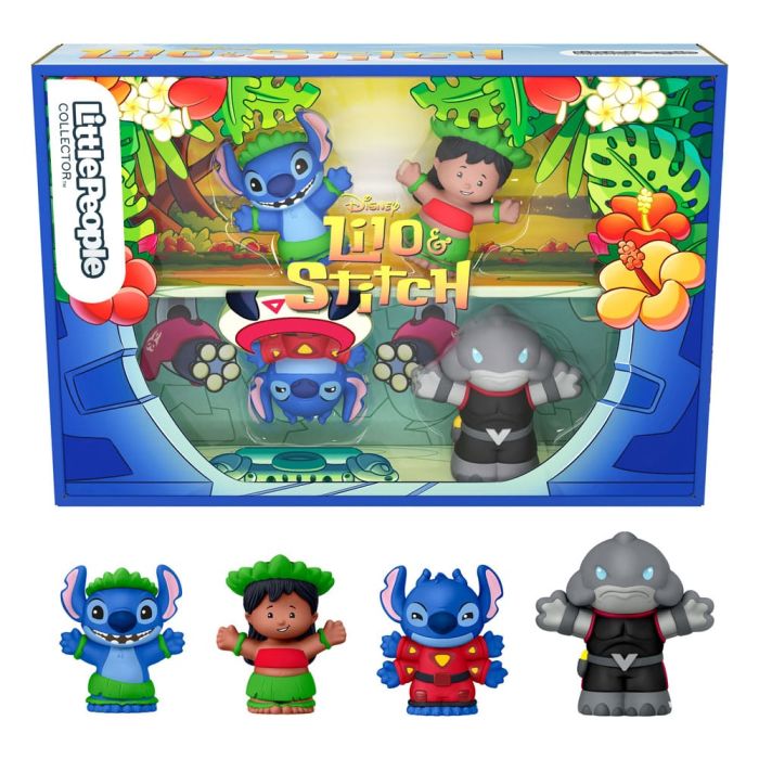 Lilo & Stich Fisher-Price Little People Collector Mini Figures 4-Pack 7 cm