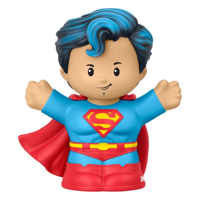 DC Comics Fisher-Price Little People Collector Mini Figures 4-Pack Superman: Through the Ages 7 cm