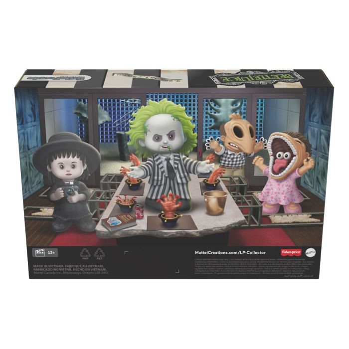 Beetlejuice Fisher-Price Little People Collector Mini Figures 4-Pack 7 cm