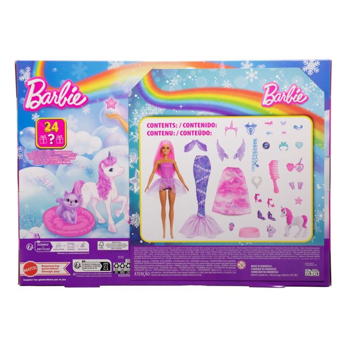 Barbie Advent Calendar with Doll Fantasy