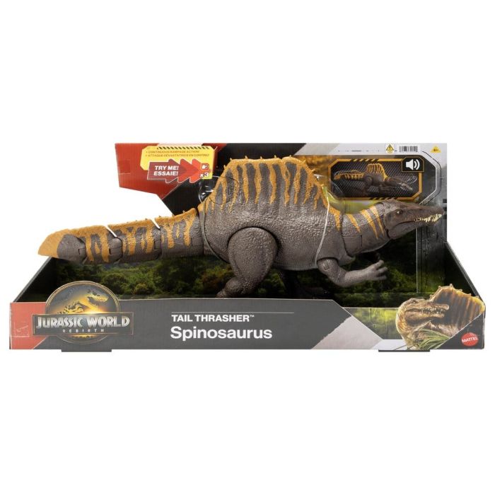 Jurassic World Rebirth Action Figure Tail Thrasher Spinosaurus 55 cm