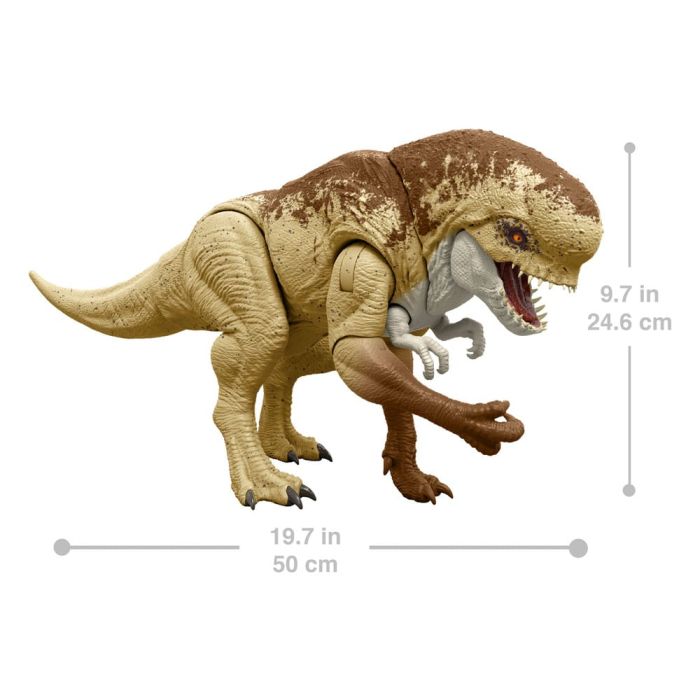 Jurassic World: Rebirth Action Figure Rumble N Rampage Distortus Rex