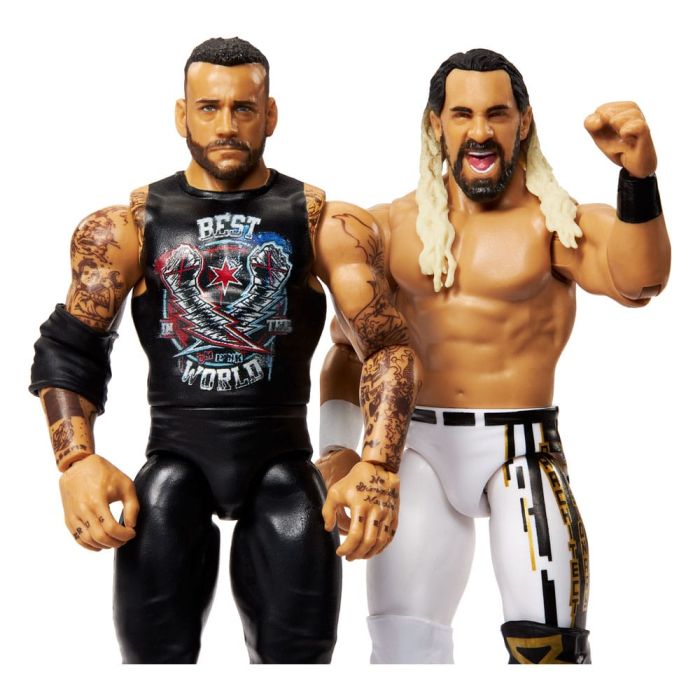 WWE Main Event Showdown Action Figures CM Punk vs Seth