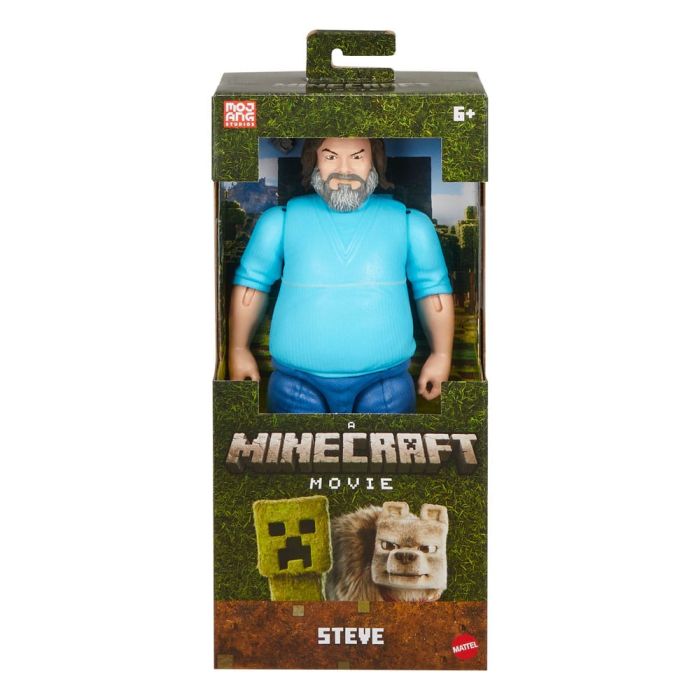 A Minecraft Movie Action Figure Large Steve 30 cm
