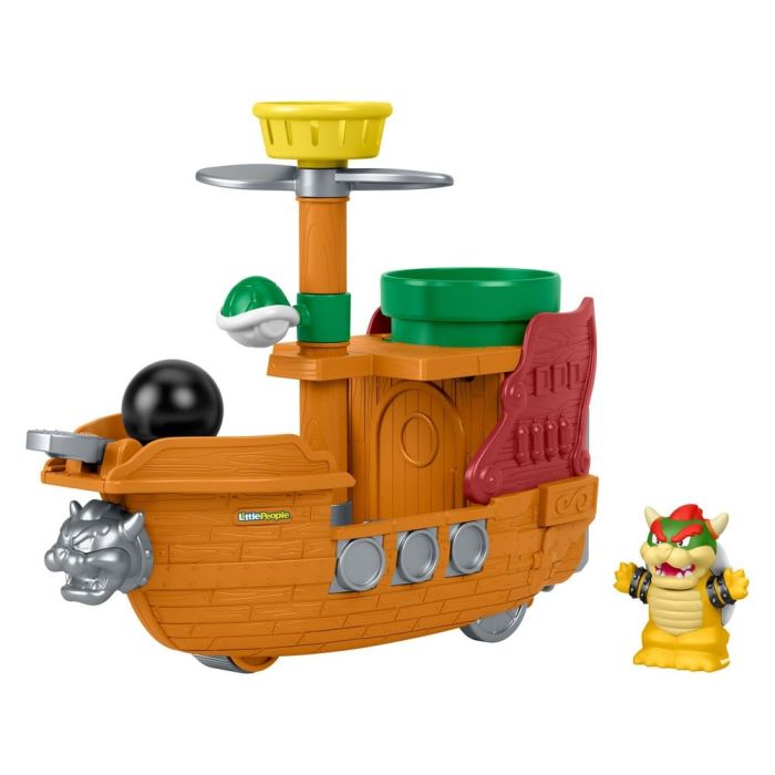 My Mario Little People Playset Bowser's Airship