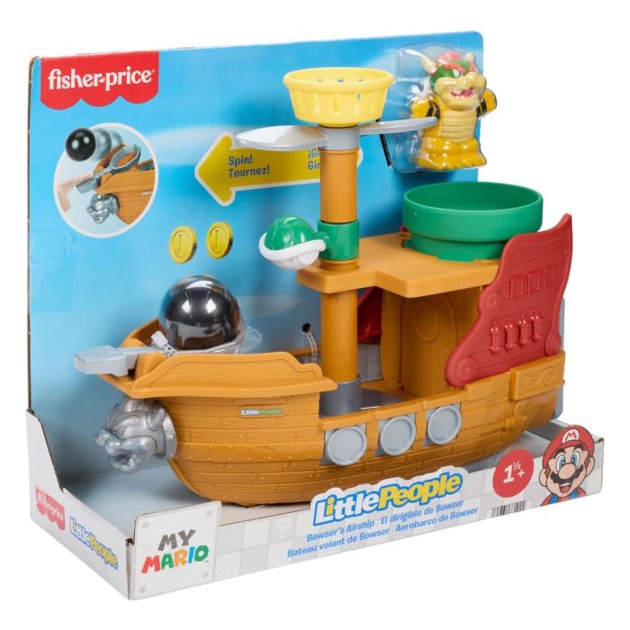 My Mario Little People Playset Bowser's Airship