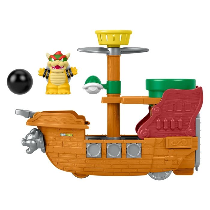 My Mario Little People Playset Bowser's Airship