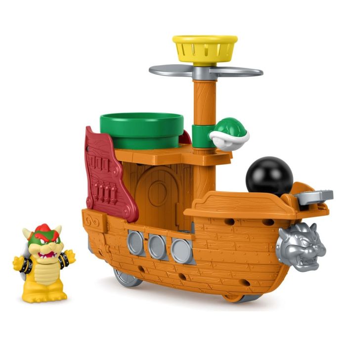 My Mario Little People Playset Bowser's Airship