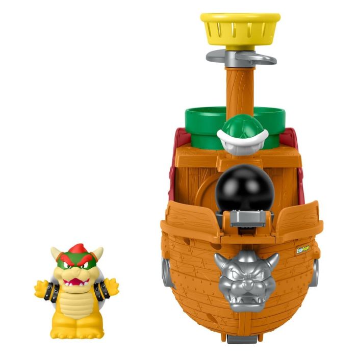 My Mario Little People Playset Bowser's Airship