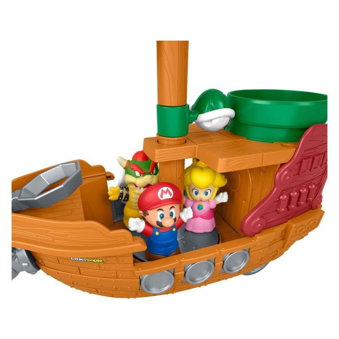 My Mario Little People Playset Bowser's Airship