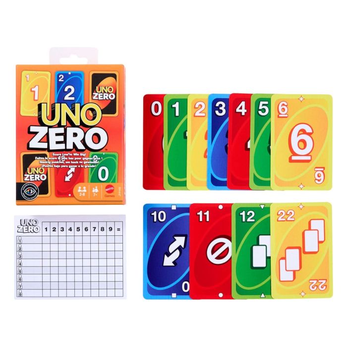 UNO Zero Card Game 