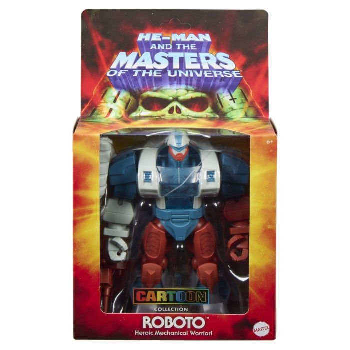 Masters of the Universe Origins Deluxe Action Figure Cartoon Collection: Roboto 14 cm