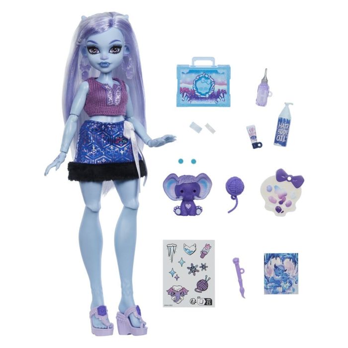 Monster High Self-Scare Secrets Doll Abbey Bominable