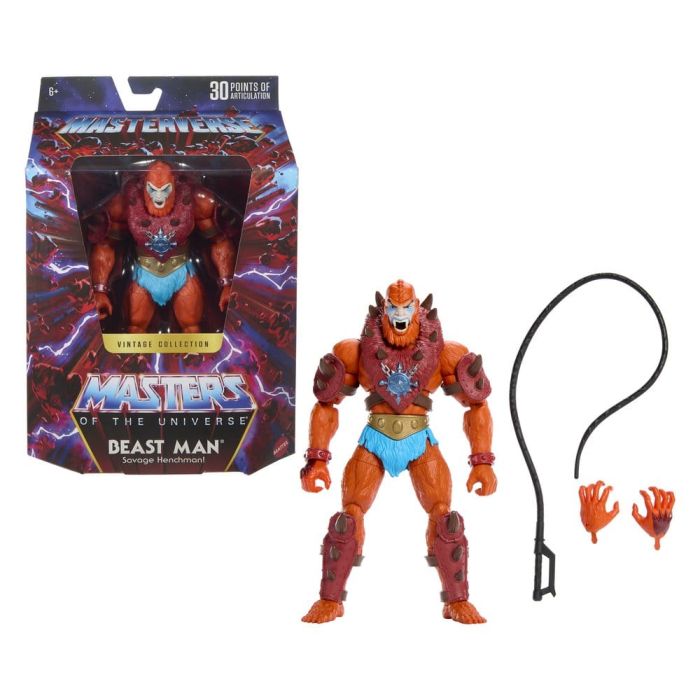 Masters of the Universe Masterverse Action Figure Vintage Collection: Beast Man 18 cm