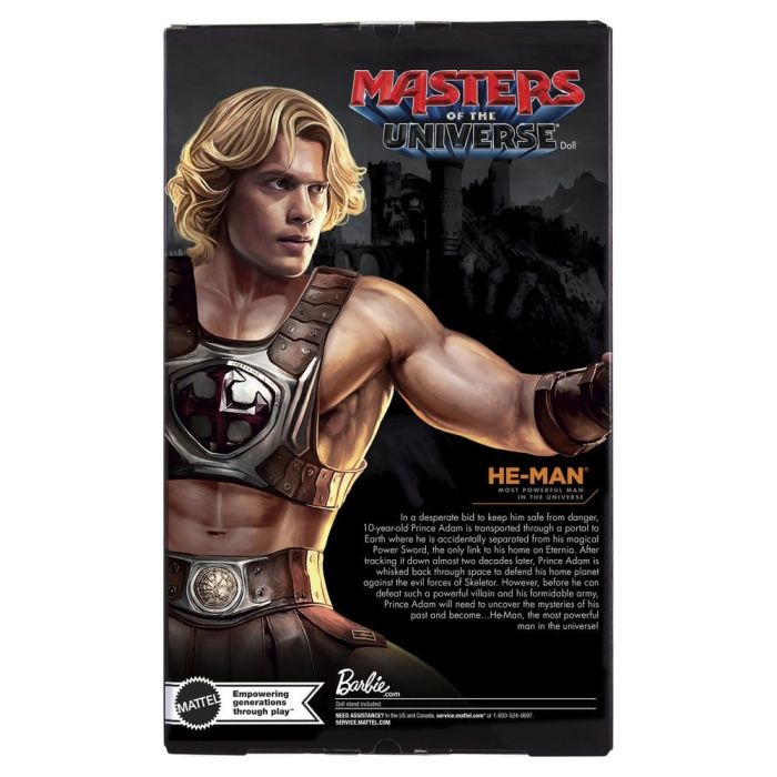 Masters of the Universe Movie 2026 Barbie Signature Doll He-Man 30 cm