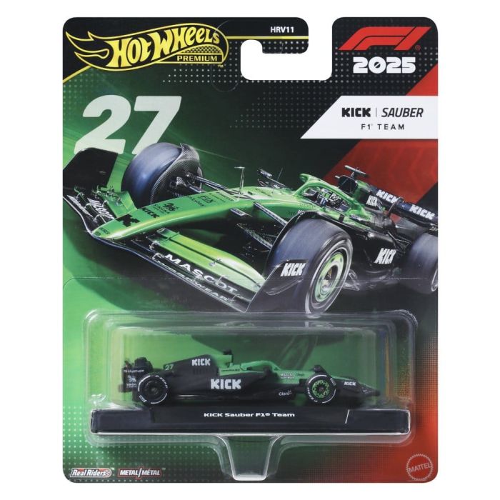 Formula 1 Hot Wheels Premium Die-Cast Vehicle 1:64 Team Sauber: Driver 1