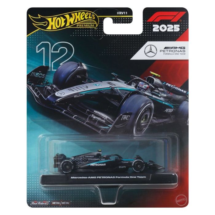 Formula 1 Hot Wheels Premium Die-Cast Vehicle 1/64 Team Mercedes Benz: Driver 2