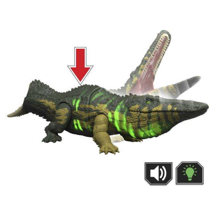 Jurassic World: Survival Action Figure Wild Roar Stomatosuchus 37 cm