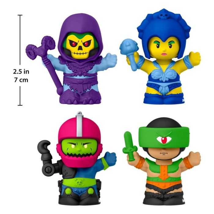 Masters of the Universe Little People Collector Mini Figure 4-Pack Evil Warriors 7 cm