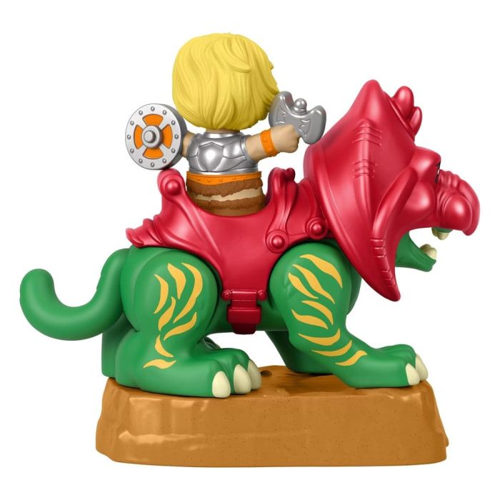 Masters of the Universe Little People Collector Figure Set He-Man & Battle Cat